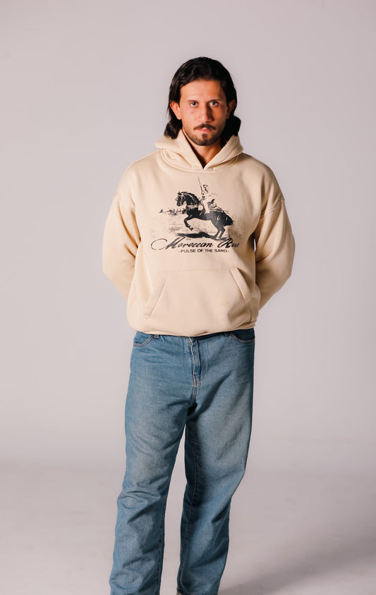 Moroccan Rodeo Hoodie - Oat Edition