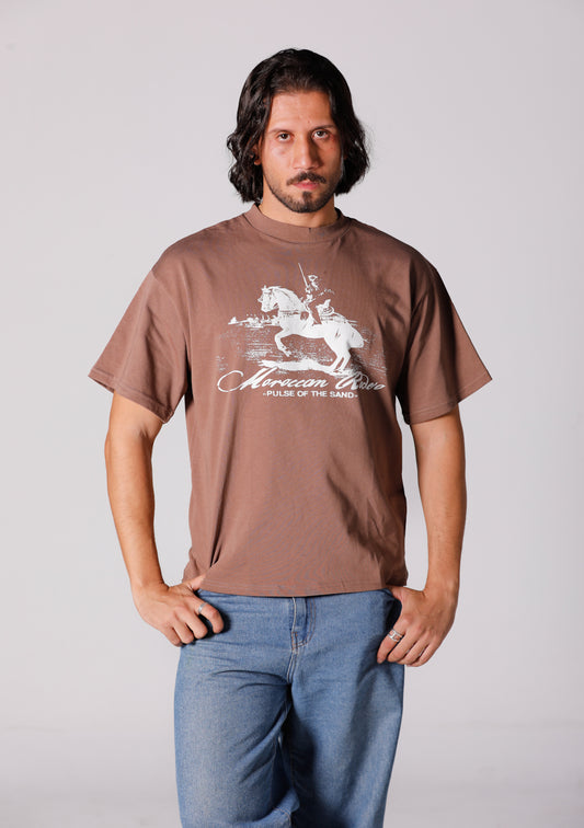 Moroccan Rodeo T-Shirt - Brown Edition